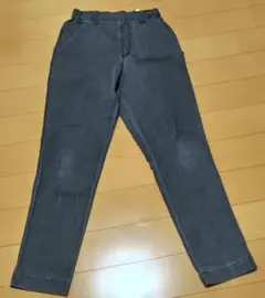 イーザッカマニアストアーズ　テーパードパンツ　S　デニム　グレーのサムネイル