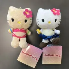 【未使用タグ付き】ハローキティマスコット XOXOギャル ２点セット売り