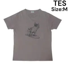 TES Tシャツ フレンチブルドッグ サーフボード Mサイズのサムネイル