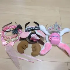 子供用カチューシャ 10本まとめ売り