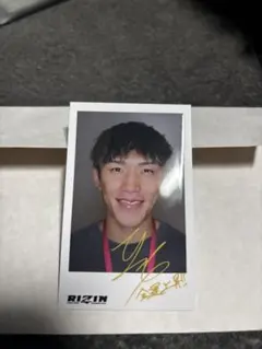 RIZIN 伊藤裕樹　サイン入りチェキ