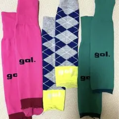 gol. ゴル　カット済み　カーフソックス　サッカーストッキング　タビオ　靴下