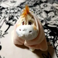 くまのプーさん ぬいぐるみキーチェーン イーヨー ハニーミルクラテ ブランケット