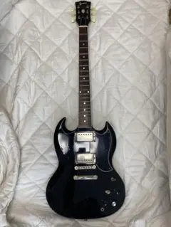 グレコSGスタイル エレキギター ブラック ジャンク扱い greco グレコSGスタイル エレキギター ブラック ジャンク扱い greco