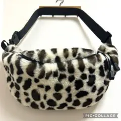 ヒョウ柄　レオパード　ファーバッグ