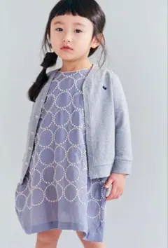 minaperhonen zutto カーディガン　ブラック140