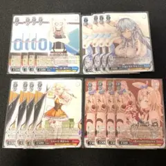 ホロライブヴァイシュシュバルツ　デッキパーツ コモン5期生セット