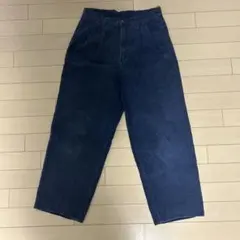 90s oldgap コーデュロイパンツ　ネイビー　ブルー