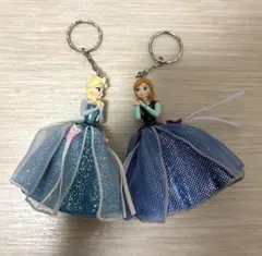東京ディズニーリゾート購入　アナ雪　ドレスキーホルダー　未使用