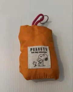 【新品未使用】スヌーピー PEANUTS ルートート エコバッグ　オレンジ