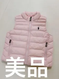 Ralph Lauren ダウンベスト ピンク 12Mのサムネイル