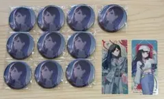 白石杏 グリッター缶バッジ 42a おまけ付き