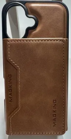 iPhone17 ケース MagSafe対応 カード収納 ミニ財布付き