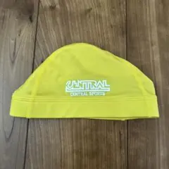 CENTRAL SPORTS 水泳帽 L イエロー