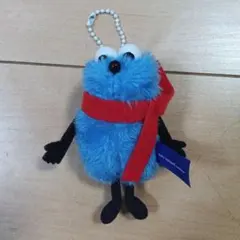 パペットスンスン　ぬいぐるみマスコットキーホルダー　赤マフラー