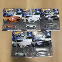 Hot Wheels Fast & Furious ミニカー5台セット