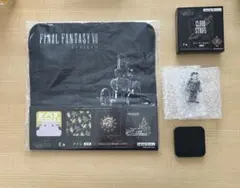 FFVIIリバース　発売記念一番くじ　ミニフィギュア　タオル　ラバーキーホルダー