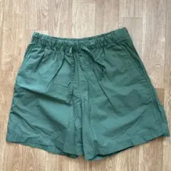 未使用☆無印良品☆ショートパンツ☆カーキ☆M☆ウエストゴム☆