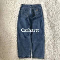 carhartt 00s ダブルニー ロガー デニムパンツ カーハート 90s - メルカリ