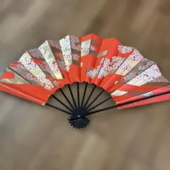 舞扇子 金地 緑ぼかし 桜柄 日本舞踊 華やか - メルカリ
