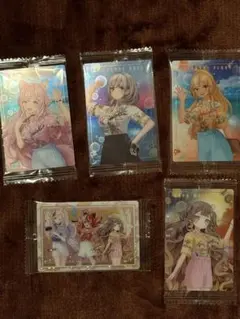 ホロライブ　ウエハース　5枚セット