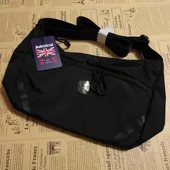 新品/Admiral/ショルダーバッグ/ブラック/ユニセックス