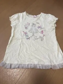 メゾピアノ パフスリーブ 130cm