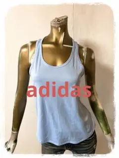 ☘️T19055☘️adidas ロゴ タンクトップ M