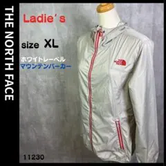 超人気ホワイトレーベル　ノースフェイス　フード付きジャケット 　XL　230