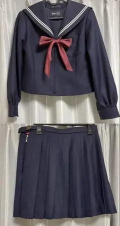 Licca セーラー服上下セット 165A ネイビー