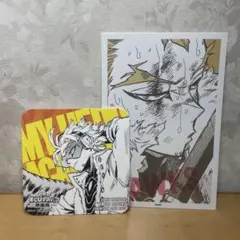 ヒロアカ　原画展 コースター　ワンシーンカードコレクション　ホークス　セット