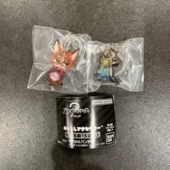 【匿名配送】ズートピア2 めじるしアクセサリー ニック 二ブルズ 2種セット⑤