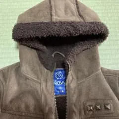 Navy フリースジャケット 130 ブラウンのサムネイル
