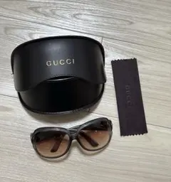 GUCCI グッチ サングラス 小顔効果◎ 人気ラウンドモデル 付属品完備 