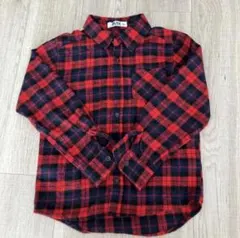 R/H ネルシャツ　キッズ　130cm