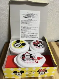 Disney 電子レンジ容器3pセットのサムネイル
