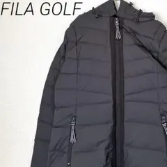 【新品タグ付き】FILA GOLF ダウンジャケット フード付き ゴルフ 大きめ