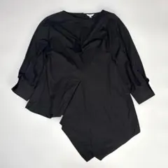 ENFOLD ブラック チュニック 五分袖 2025年最新】ENFOLD カラー：ブラック系 五分袖・七分袖の人気アイテム