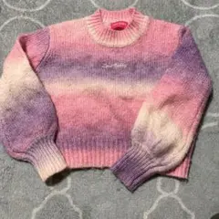 LOVE RABBY グラデーションセーター 140
