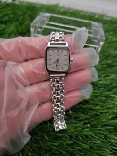 LONGINES ロンジン クォーツ レディース 腕時計 シルバー　不動品
