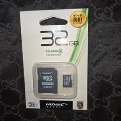 HIDISC 32GB microSDカード CLASS 10