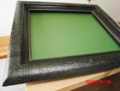 □ 金属製デザイン重厚額縁/F8号/C □