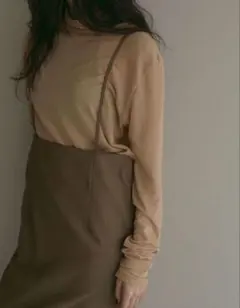 いちご様新品未開封 ETRE TOKYO キュプラジャージロングスカート