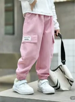 ピンク カーゴパンツ 110cm〜120cm