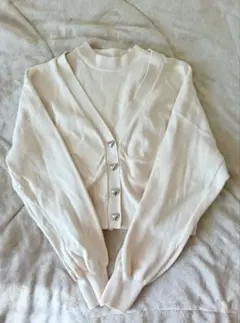 Mサイズ INGNI ハートボタン アンサンブル カーディガン 長袖