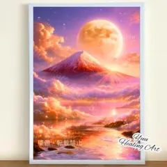m*n様 【一点物・オークション】月光の祝福 ― 蒼天に輝く永遠の月