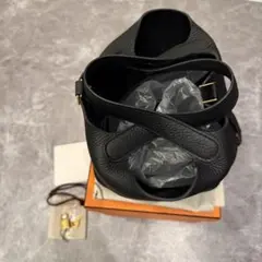 即日発送　HERMES ピコタンロックPMノワール ゴールド金具のサムネイル