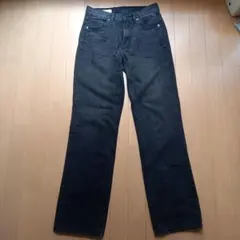 美品！ZARA ルーズストレート、ブラック