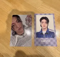 TREASURE ハルト　トレカ はぴだんぶい カフェ 特典