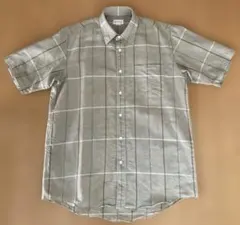 Burberrys 半袖チェックシャツ　Mサイズ